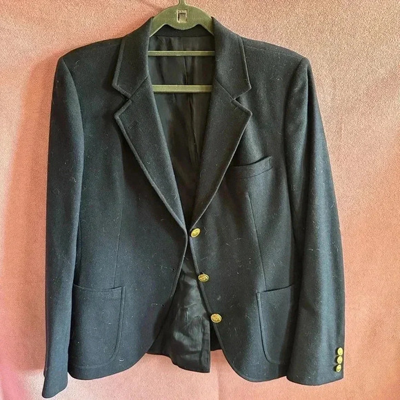 Stanley Blacked for Lord and Taylor wool Blazer - Picture 1 of 3